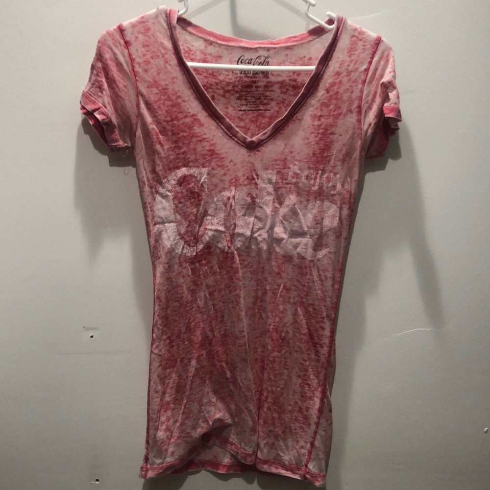Red Coca-Cola Top